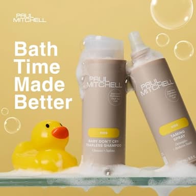 Paul Mitchell Baby Don’t Cry Tearless Shampoo, Cleanses + Softens Hair, For Children of All Ages, 10.14 fl. oz. - Image 5