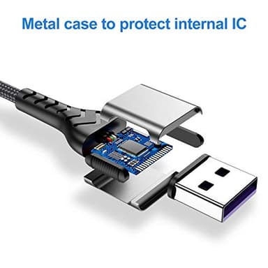 Durcord iPhone Charger, [MFi Certified] 3Pack 10FT USB A Cable for Long Lightning Charger Cable, Fast iPhone Charging Cord for iPhone Xs Max/XS/XR/X/8/7/6S/6/Plus/SE/iPad(Silver) - Image 5