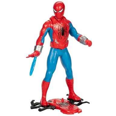 Marvel Spider-Man Thwip Blast Spider-Man Action Figure with Accessories, 11-Inch-Scale Super Hero Toys for Kids Ages 4 and Up - Image 11