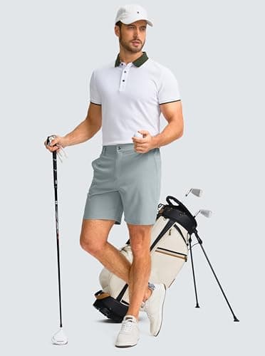 G Gradual Men's Casual Shorts 7" Lightweight Golf Shorts for Men Stretch with 3 Pockets Quick Dry Breathable Work Shorts - Image 5