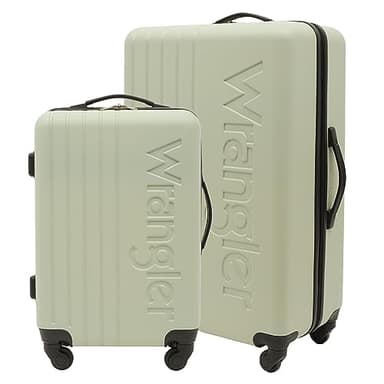 Wrangler Quest Luggage Set, Pelican, 2 Piece Set (30"/22") - Image 1