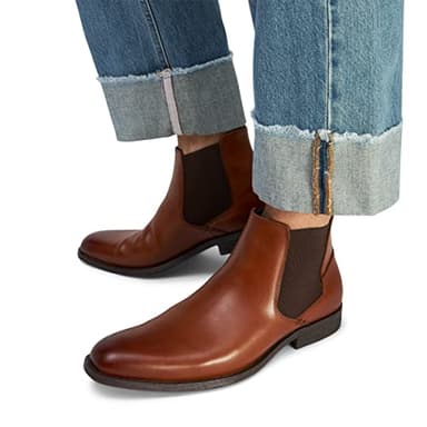 ALDO Men's Collen Chelsea Boot, Cognac, 9.5 - Image 8