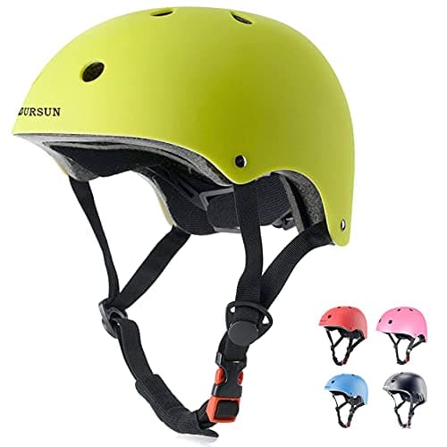 BURSUN Kids Bike Helmet Ventilation & Adjustable Toddler Helmet for Ages 2-3-5-8 Kids Boys Girls Multi-Sport Helmet for Bicycle Skate Scooter, 5 Colors - Image 1