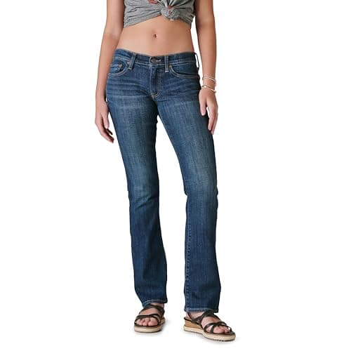 Lucky Brand Women's Mid Rise Sweet Bootcut Jean, 32Wx30L - Image 1