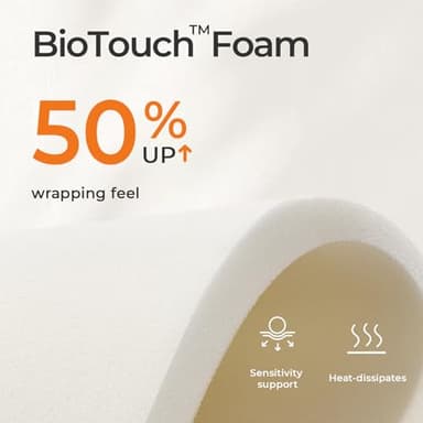 Sweetnight 12 Inch King Size Mattress for Motion Isolation & Body Support, King Mattresses with Comfort Foam & Inddividual Pockect Springs, Plush Mattress in a Box, CertiPUR-US Certified - Image 3