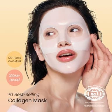 BIODANCE Bio-Collagen Real Deep Mask, Hydrating Overnight Hydrogel Mask, Pore Minimizing, Plumping, Elasticity Improvement, Korean Skincare, Stocking Stuffers for Teen Girls | 1.19oz(34g) x 16ea - Image 2