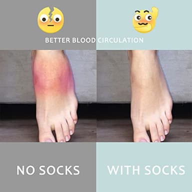 fenglaoda Compression Socks for Women Men 3 Pairs Graduated Compression Support Circulation Socks for Nurses - Image 3