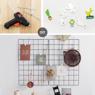 DIYMAG 300 PCS Small Refrigerator Premium Brushed Nickel Fridge, Office Magnets, 6x2 mm - Image 3