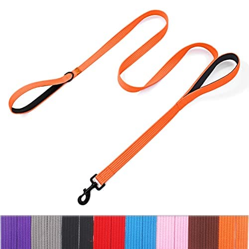 LynxKing Heavy Duty Dog Leash - 6ft Reflective Safety Walking Lead With 2 Padded Handles for Small to Large Dogs - Image 1