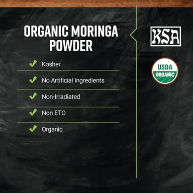 Frontier Bulk Moringa Powder, Organic, 16 Ounce - Image 2