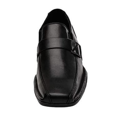 Bruno Marc Men's Giorgio Leather Lined Dress Loafers Shoes,Size 11,Black,Giorgio-3 - Image 5