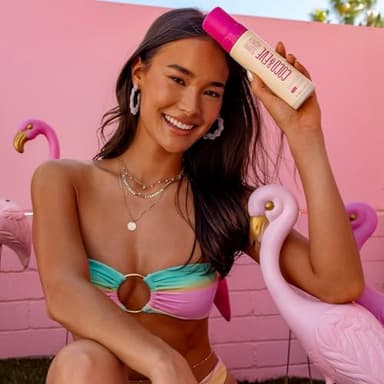 Coco & Eve Sunny Honey Bali Bronzing Self Tanner Mousse - (Dark) All Natural Sunless Tanning Mousse | Instant Self Tanning Lotion with Bronzer and Skin Moisturizer (6.7 fl oz) - Image 7