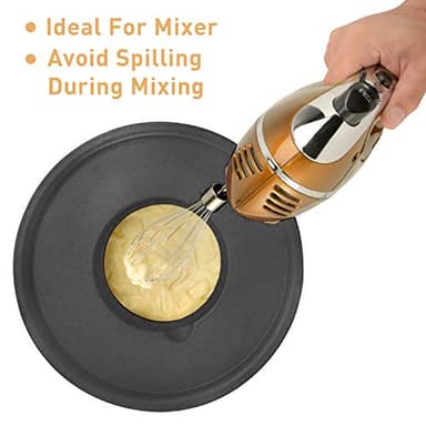 Wildone Mixing Bowls with Airtight Lids Set, 5PCS Stainless Steel Nesting Bowls for Kitchen, with Grater Attachments & Non-Slip Bottoms, Size 5, 3, 2, 1.5, 0.63 QT, Great for Mixing & Serving - Image 4