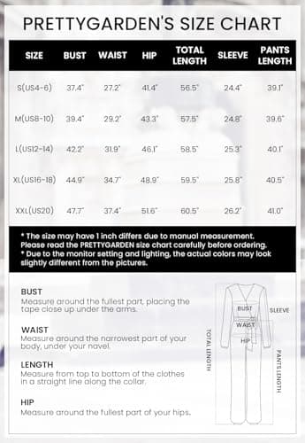 PRETTYGARDEN Women's Spring Fall Jumpsuits Casual Dressy One Piece Outfits V Neck Long Sleeve Belt Pockets Long Pants Romper (Green,Small) - Image 6