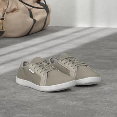 WHITIN Women's Barefoot Shoes Fashion Sneakers Minimalist Wide Width Toe Box Zero Drop Size 7 W81 Athletic Gym Running Walking Tennis Flat Grey 37 - Image 2