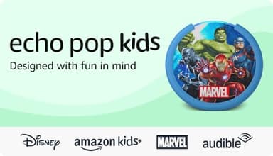 Amazon Echo Pop Kids (newest model), Designed for kids, with parental controls, Includes 6 months of Amazon Kids+, Marvel's Avengers - Image 9