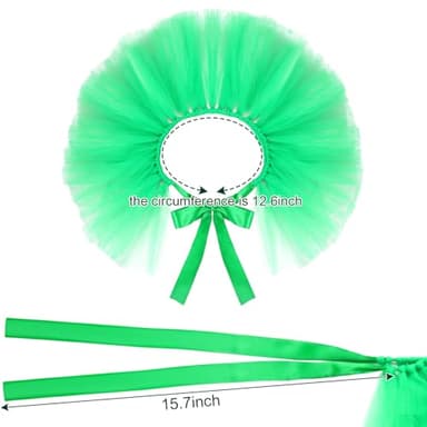 3 Pack Pet Dog Saint Patrick’s Day Green Scarf Dress Hats for Cats Dogs Festive Outfit Accessories Party Dressing - Image 3