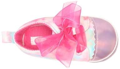 Josmo Baby Girls Sneakers Crib Shoes Infant Booties (0-12 Months), Pink Tie Dye, 4 - Image 5