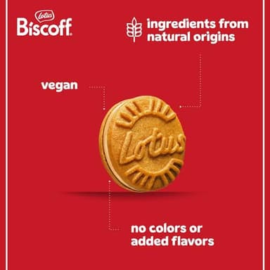 Lotus Biscoff Sandwich Cookies, Biscoff Cream, 15 Cookies per pack, 5.29 Ounce (Pack of 9) - Image 4