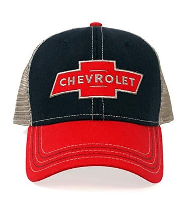 Tee Luv Chevy Hat - Patriotic Chevrolet Bowtie Car Logo Baseball Cap - Image 2
