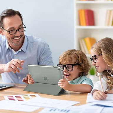 ProCase for iPad 9th/ 8th/ 7th Generation Case 10.2 Inch (2021/2020/2019 Release), 10.2 iPad Case 9th/ 8th/ 7th Gen Cover, Slim Smart Cover with Translucent Hard Shell Back -Lightgrey - Image 3