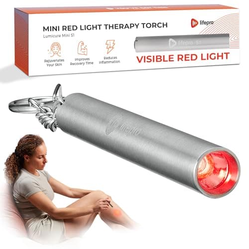 LifePro Mini 3.5 in Red Light Therapy for Body, Joints & Muscles - Portable Pocket Sized Red Light Therapy Device - Led Red Light Therapy for Face & Body - Image 1