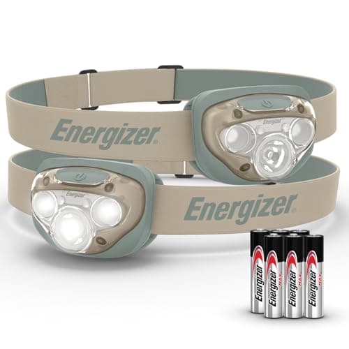 Energizer LED Headlamp PRO (2-Pack), IPX4 Water Resistant Headlamps, High-Performance Head Light for Outdoors, Camping, Running, Storm, Survival LED Light for Emergencies (Batteries Included) - Image 1