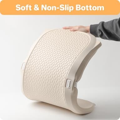Baby Changing Pad Wipeable & Waterproof, Soft & Non-Slip Adjustable Safety Belt, Changing Table and Dresser, Use for Changing Diaper Clothes Massage Apply Moisturizer, Oat Cat Conpect Design - Image 5