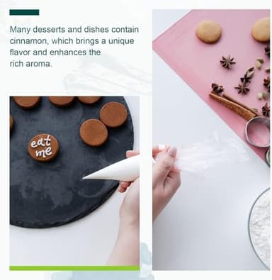 Soeos Cinnamon Sticks, 16 oz (454g), 3.5" Length, 100% Raw, Non-GMO, Kosher Certified, Whole Cinnamon Sticks Seasoning Spice for Coffee, Baking, Cooking and Beverages - Image 8