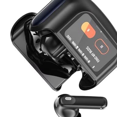 Wireless Earbuds, 48H Bass Stereo Headphones with ANC/ENC - Image 1