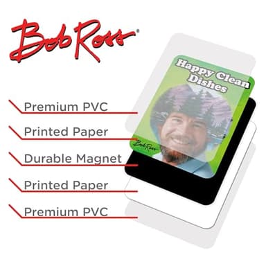 GAMAGO - Bob Ross Dishwasher Magnet - Image 2