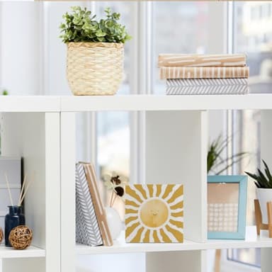 Inspirational Sunshine Wooden Box Sign, Boho Sun Decor, Spring Summer Rustic Farmhouse Home Nursery Playroom Toddler Room Classroom Decor Wood Block Plaque, Desk Table Shelf Decor Decorations - Image 4