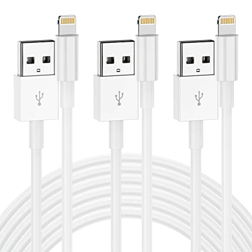 QZIIW iPhone Charger Cable 10 Ft,[Apple MFI Certified] 3Pack Extra Long USB to Lightning Cable 10 Feet,Apple Charging Power Cord 10 Foot for iPhone 14 13 12 11 Pro Max Mini XR X 9 8 7Plus 6s ipad - Image 1