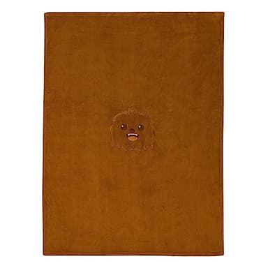 NoJo Star Wars Chewbacca Brown Super Soft Character Shaped Toddler Blanket - Image 4