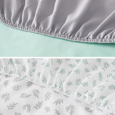 Changing Pad Cover, Diaper Changing Pad Covers 4 Pack, Fitted Baby Changing Table Sheets for 32''×16'' Change Table Pad, Cradle & Bassinet Sheets for Boys & Girls, Soft & Breathable - Image 5