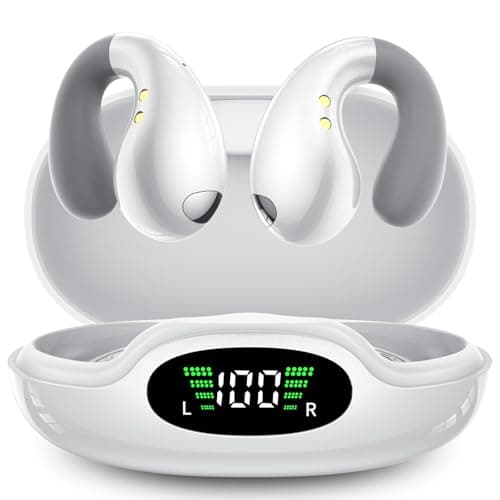 Boytond Ultra Open Ear Earbuds - Ergonomic Clip-On Earbuds, Small Bone Conduction Over-The-Ear Headphones with Waterproof Design, Perfect Running Headphones for Sports and Fitness - Image 1