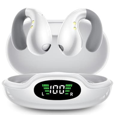 Boytond Ultra Open Ear Earbuds - Ergonomic Clip-On Earbuds, Small Bone Conduction Over-The-Ear Headphones with Waterproof Design, Perfect Running Headphones for Sports and Fitness - Image 1