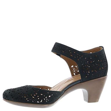 Easy Spirit womens Cindie Pump, Black 001, 8.5 Wide US - Image 6