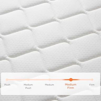 Queen Mattress, 10 Inch Hybrid Mattress with Memory Foam & Pocket Spring, Ergonomic Design for Pressure Relief, Edge Support, Medium Firm Feel Mattress in a Box (60 x 80 x10 Inches, Queen Size) - Image 3