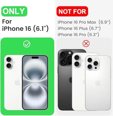 LOVE 3000 Designed for iPhone 16 Case, Premium Silicone with [Soft Anti-Scratch Microfiber Lining] Shockproof Protective Phone Case for Men Women Girls 6.1", Black - Image 6