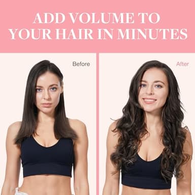 GOO GOO Clip in Hair Extensions Real Human Hair, Remy Human Hair Extensions Clip ins for Women, Natural Human Hair, 22inch 120g 7Pcs, 2 Dark Brown - Image 5