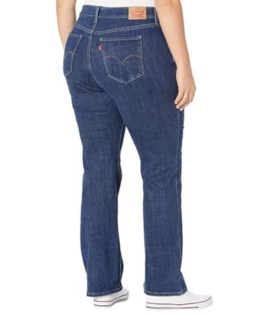 Levi's Women's 725 High Rise Bootcut Jeans, Lapis Dark Horse, 28 (US 6) M - Image 2