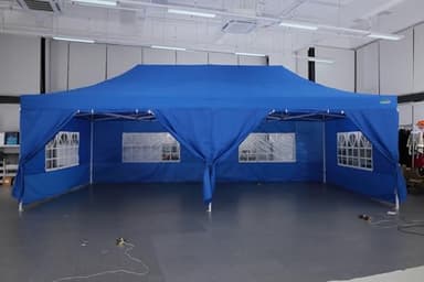 COBIZI 13x26 Pop Up Canopy with 6 Sidewall,Heavy Duty Canopy UPF 50+ All Season Wind Waterproof Commercial Outdoor Wedding Party Tents for Parties Canopy Gazebo with Roller Bag(13 x 26 ft White) - Image 9