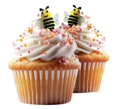 Edible Bee Decorations for Cakes & Desserts 48 Count - Image 8