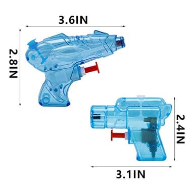 12 Packs Water Gun for Kids Squirt Toys Outdoor Beach Swimming Pool Game Summer Party Favor - Image 4