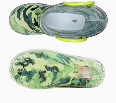 HugRain Light Up Rain Boots for Little Kids - Image 4