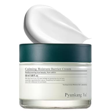 Pyunkang Yul PKY Calming Moisture Barrier Cream Instantly Soothes Sensitive Skin, Hyaluronic Acid & Ceramide for Hydration, Vegan, Korean Skincare (1.69 Fl. Oz, 50ml) - Image 1