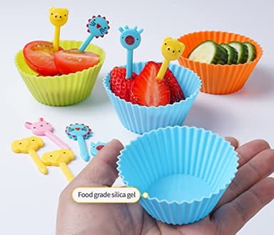 Kids Knives Set for Real Cooking - Toddler Knife Set with Cutting Board, Kids Safe Knife, Peeler, Plastic Potato Slicers, Fruit Cutters and Fork Picks for Kitchen - Image 3