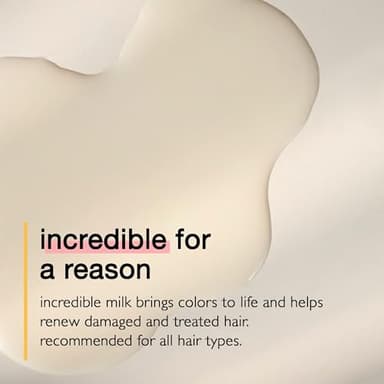 milk_shake Incredible Milk Leave-In Hair Treatment for All Hair Types - Renews Detangles and Repairs Damaged Hair - Image 6