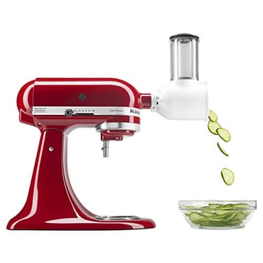 KitchenAid Value Bundle Artisan Series 5 Quart Tilt-Head Stand Mixer with Included Flex Edge Beater, KSM150FEER, Empire Red - Image 4